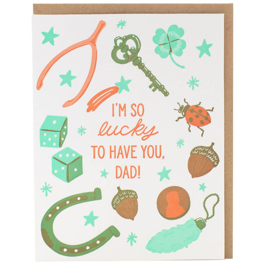 Lucky Charms Dad Card