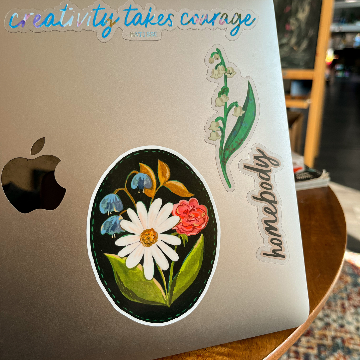 Daisy Flower Stickers