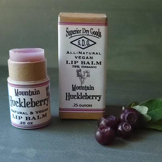 Mountain Huckleberry Lip Balm | Paperboard Tube