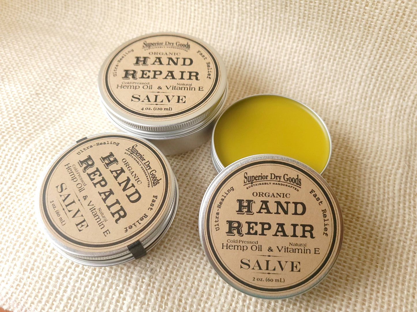 Hand Repair Salve | Hemp & Clary Sage