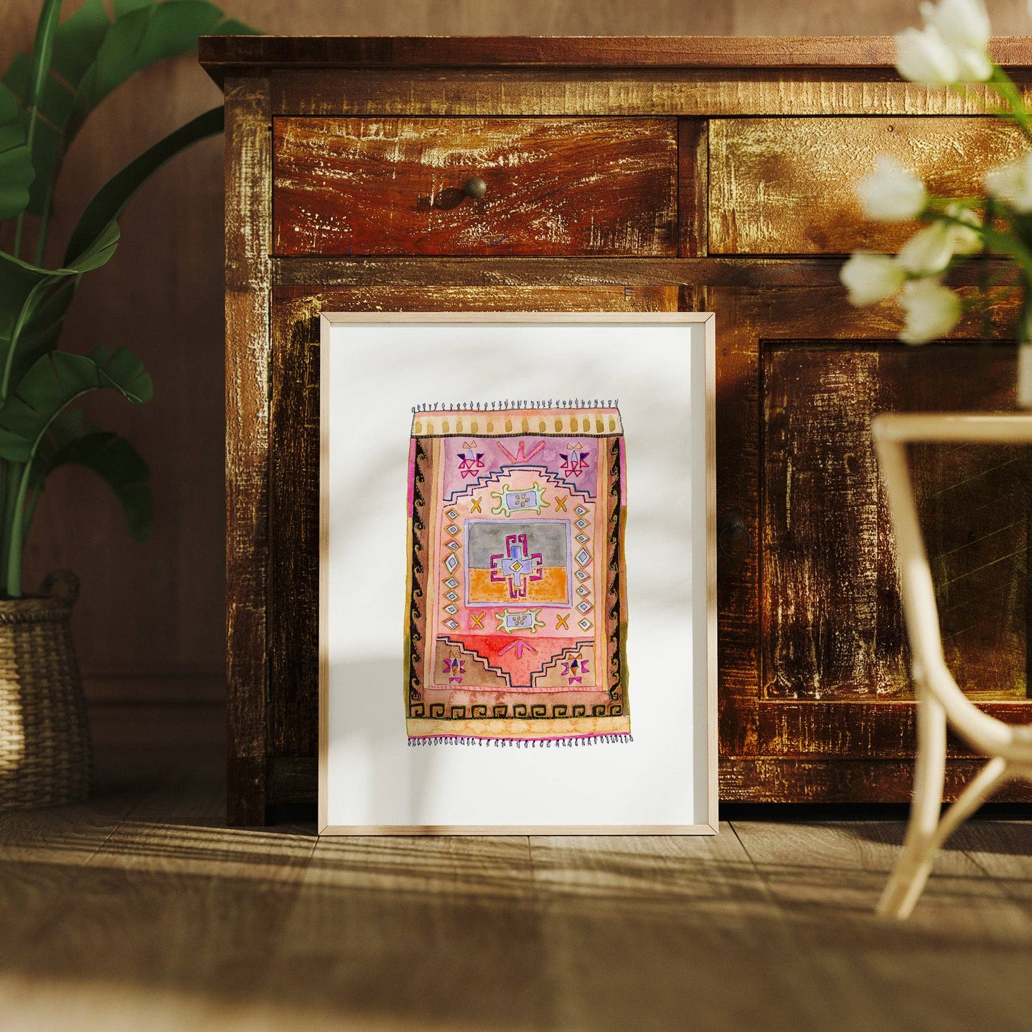 Rug No. 18 Print | 8 x 10