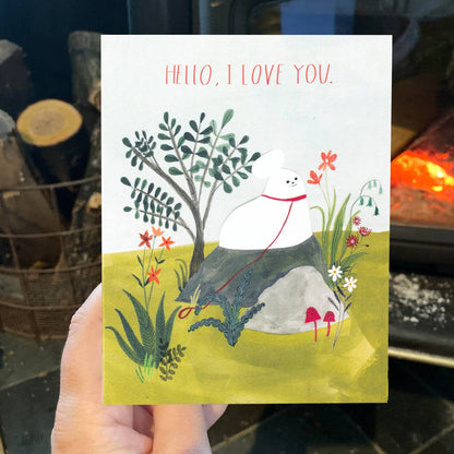 Hello, I Love You Card
