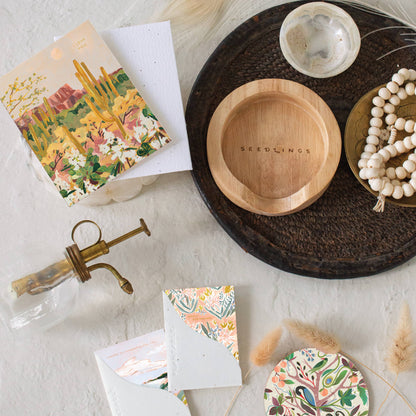 Desert Moonlight Love Card