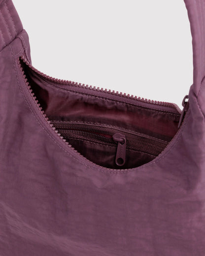 Mini Nylon Shoulder Bag | Wild Plum