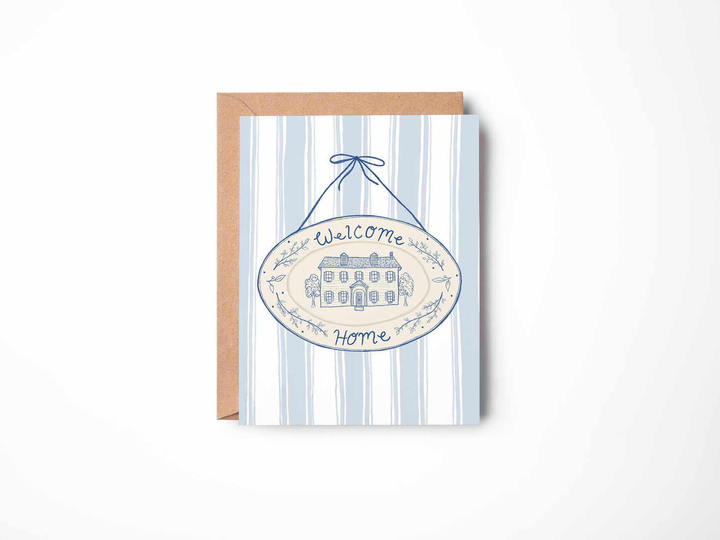 Welcome Home Plaque Card
