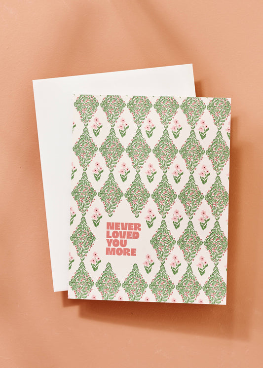 Never Loved You More Card