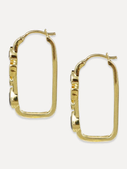 Berber Hoops | Blue Sapphire