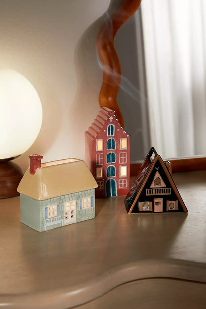 English Cottage Incense Cone Holder