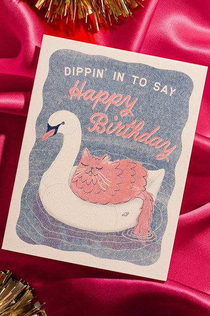 Dippin' In Birthday Card