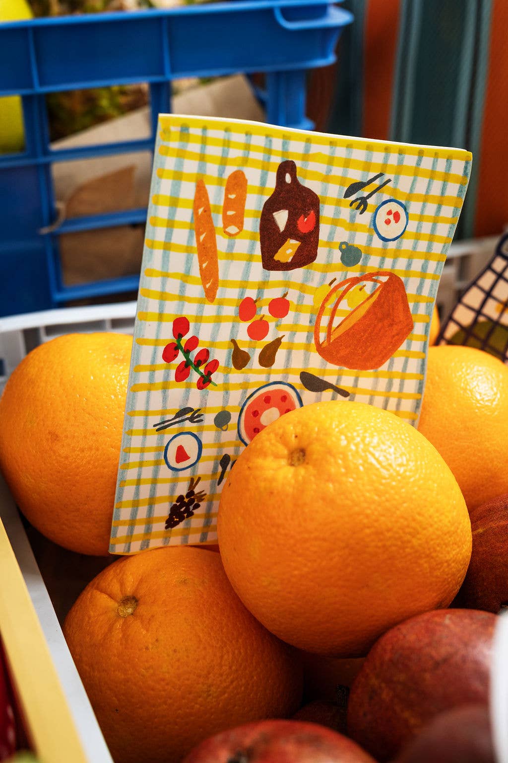 Picnic Die Cut Card