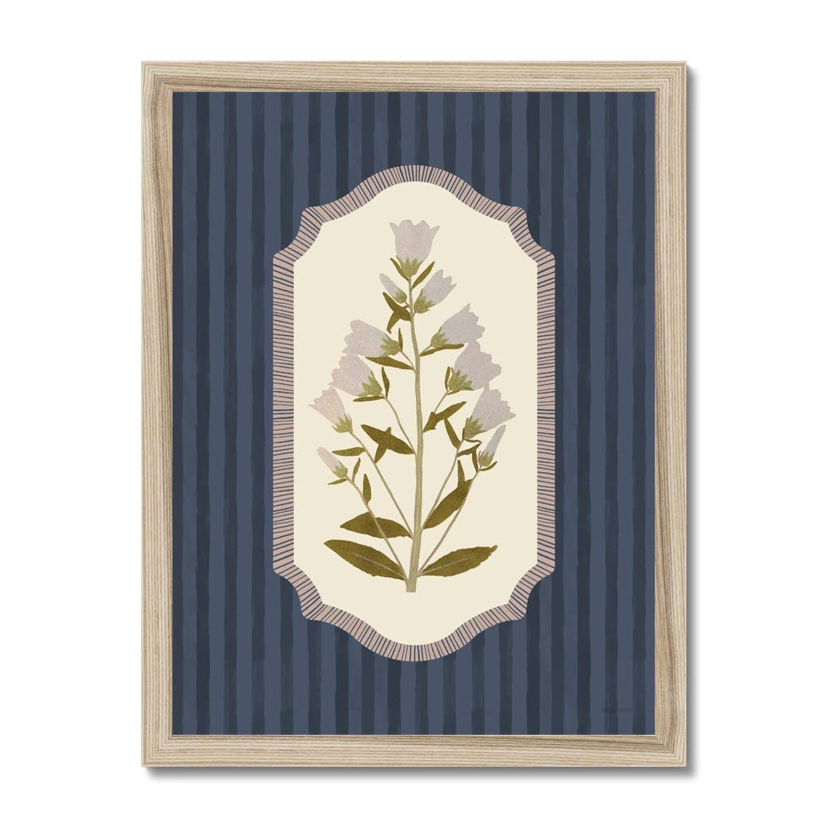 Bellflower Art Print | 11 x 14