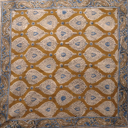 Kalamkari Cotton Bandana | Amber