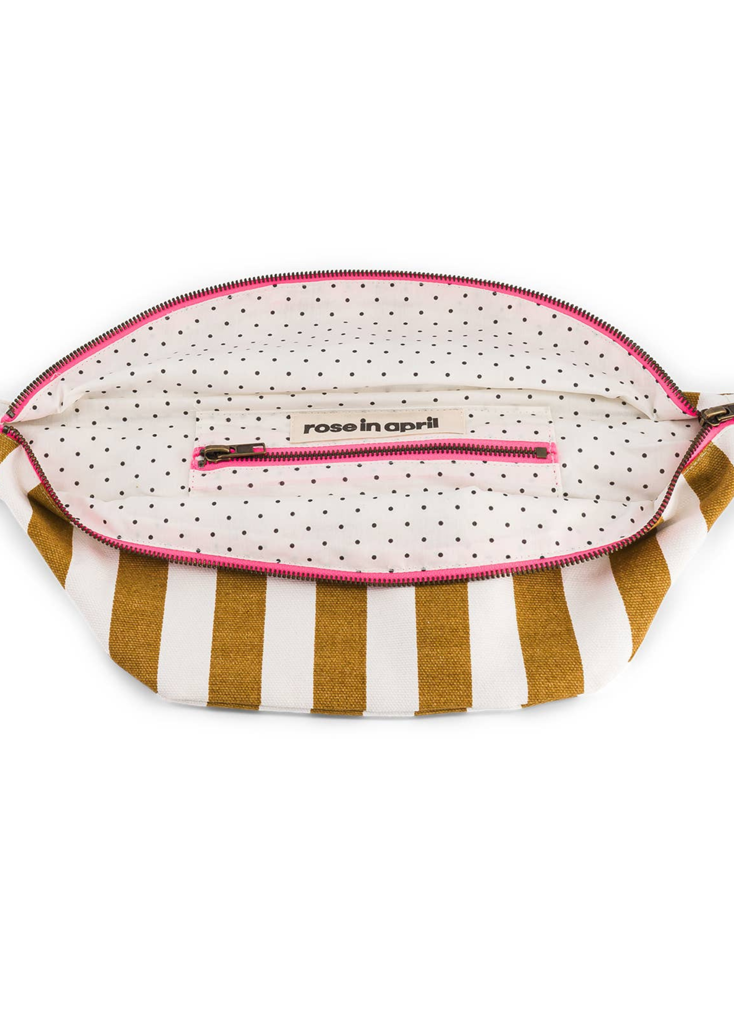 The Woven Crossbody | Caramel Stripes