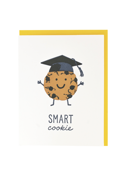 Chocolate Chip Cookie Graduation Card