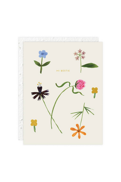 Quirky Petals Card