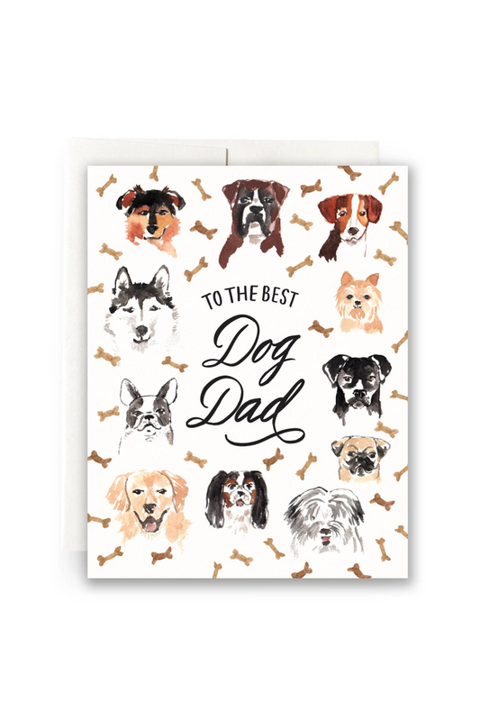 Best Dog Dad Card