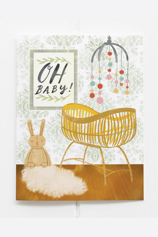 Oh Baby Nursery Card