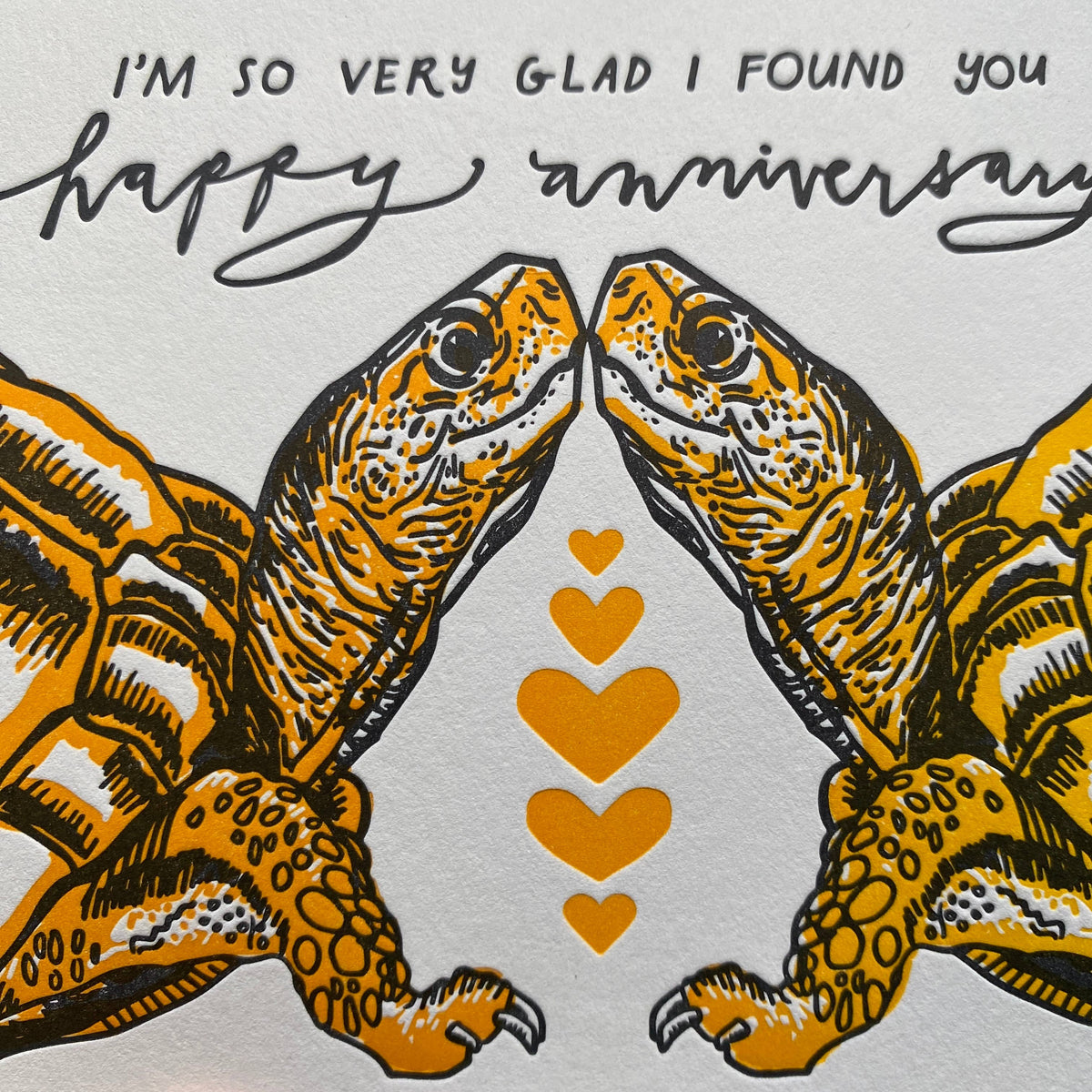 Anniversary Turtle Card