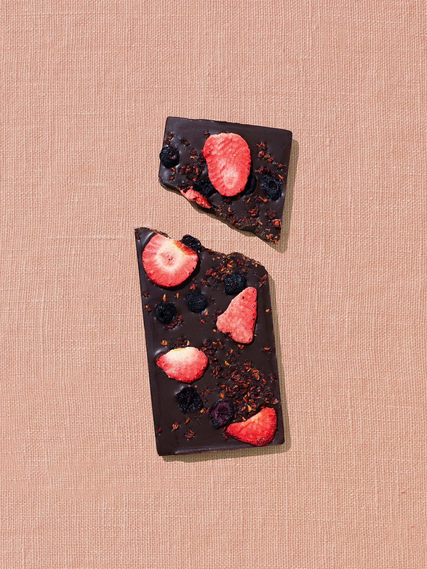 Mixed Berry Date-Sweetened Dark Chocolate