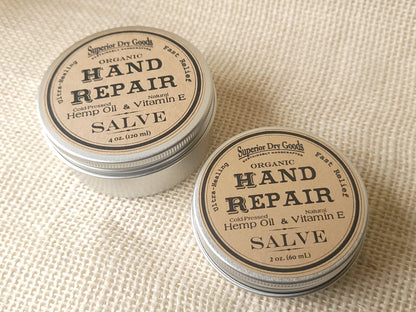 Hand Repair Salve | Hemp & Clary Sage