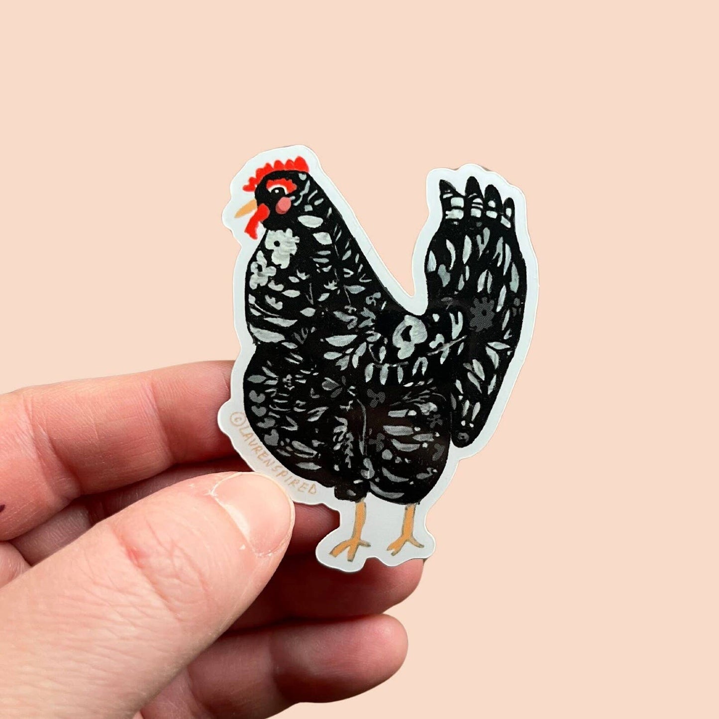 Spring Chicken Sticker
