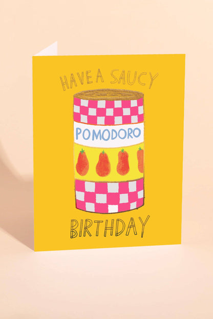 Pomodoro Birthday Card