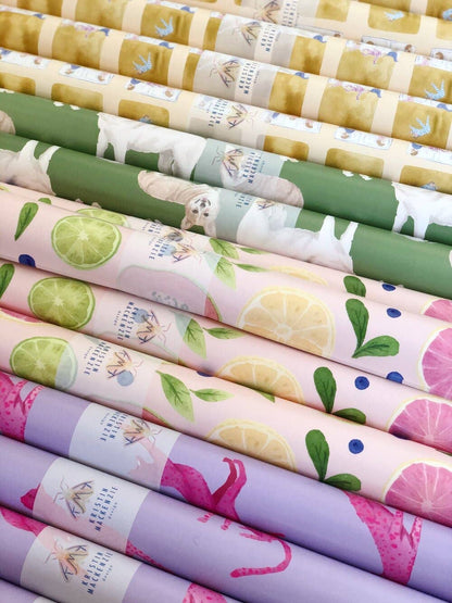 Vintage Floral Wrapping Paper