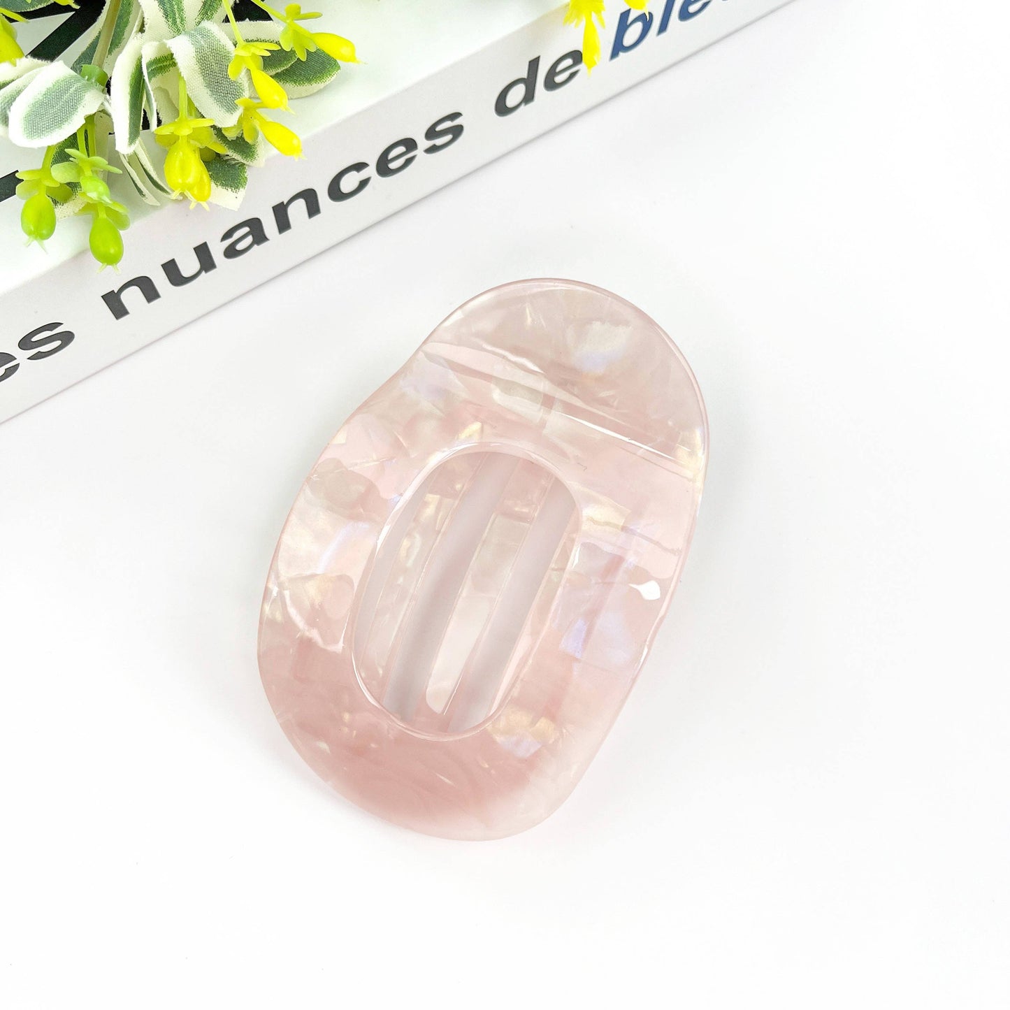Flat Hair Claw | Pink