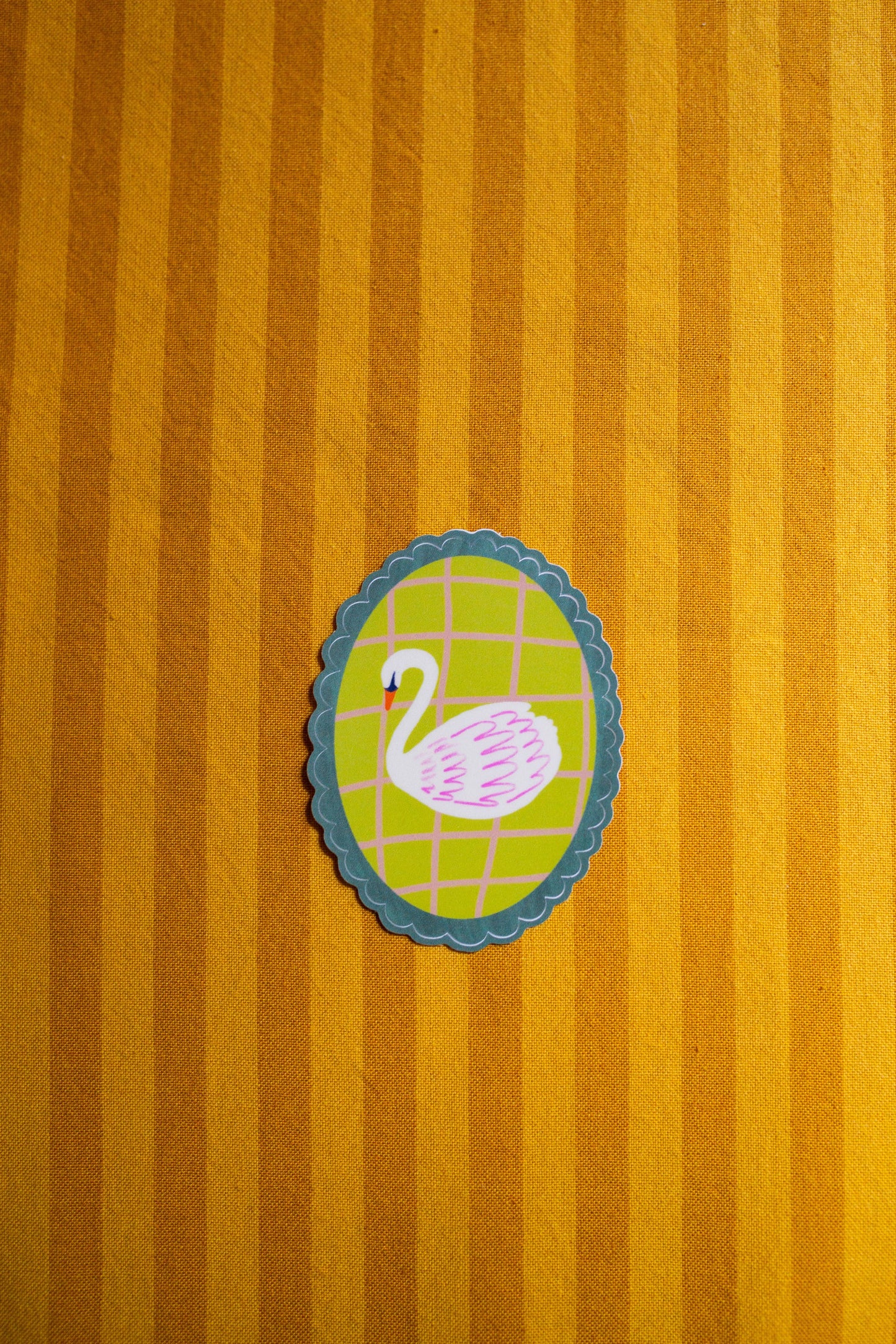 Swan Sticker