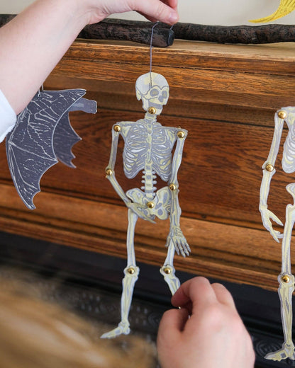 Paper Ornaments | Dancing Skeletons