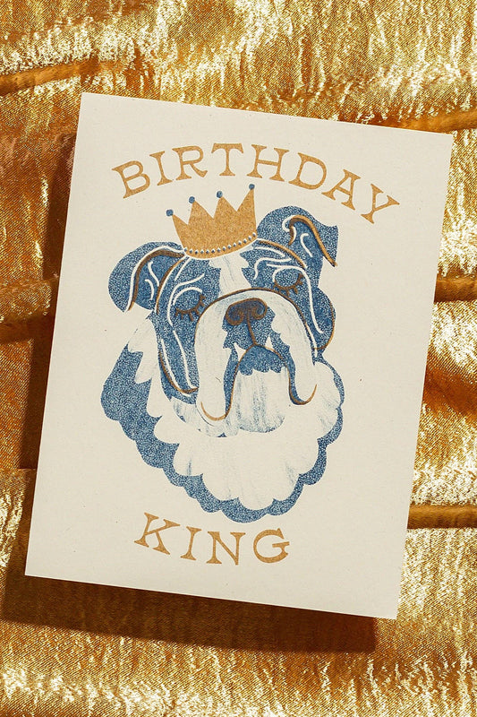 Birthday King Card