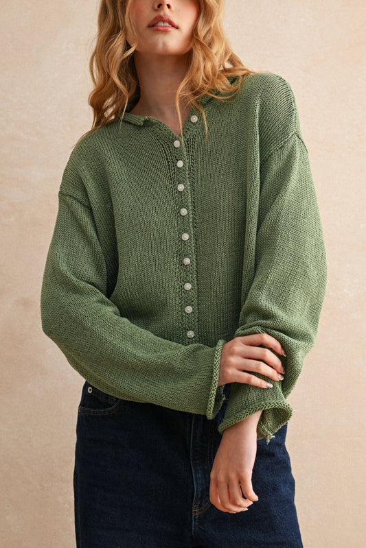 Lake House Cardigan | Sage