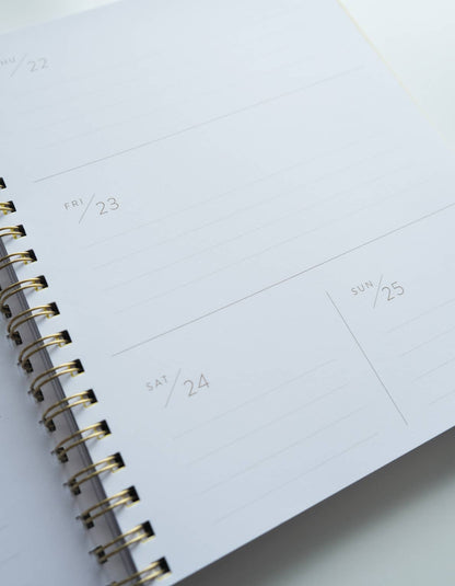 2026 Fullsize Softcover Planner | Primary Blooms