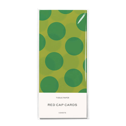 Tissue Paper Pack | Green Dots