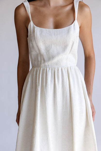 Whimsy Floral Midi Dress