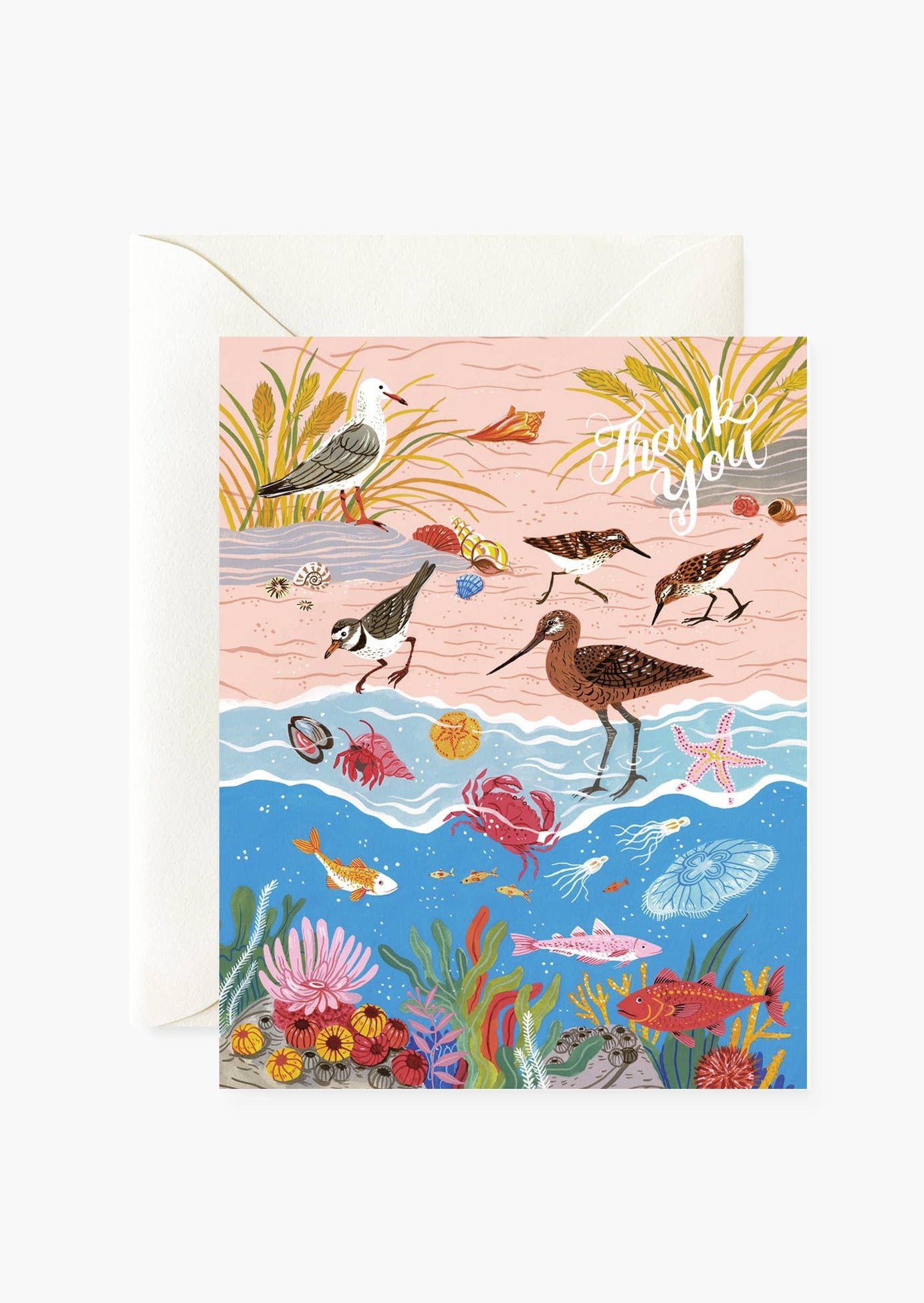 Seashore Thank You Card