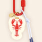 Bag Charm Keychain | Lobster