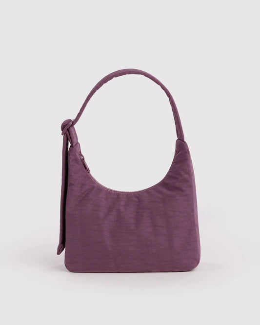Mini Nylon Shoulder Bag | Wild Plum