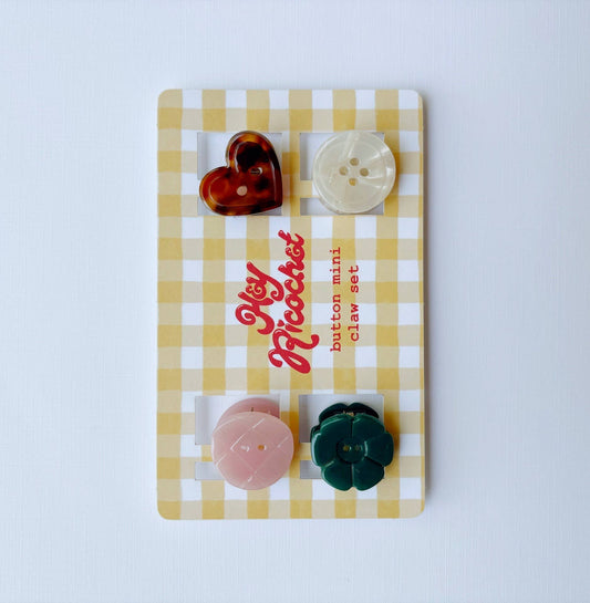 Button Mini Claw Set | Folklore