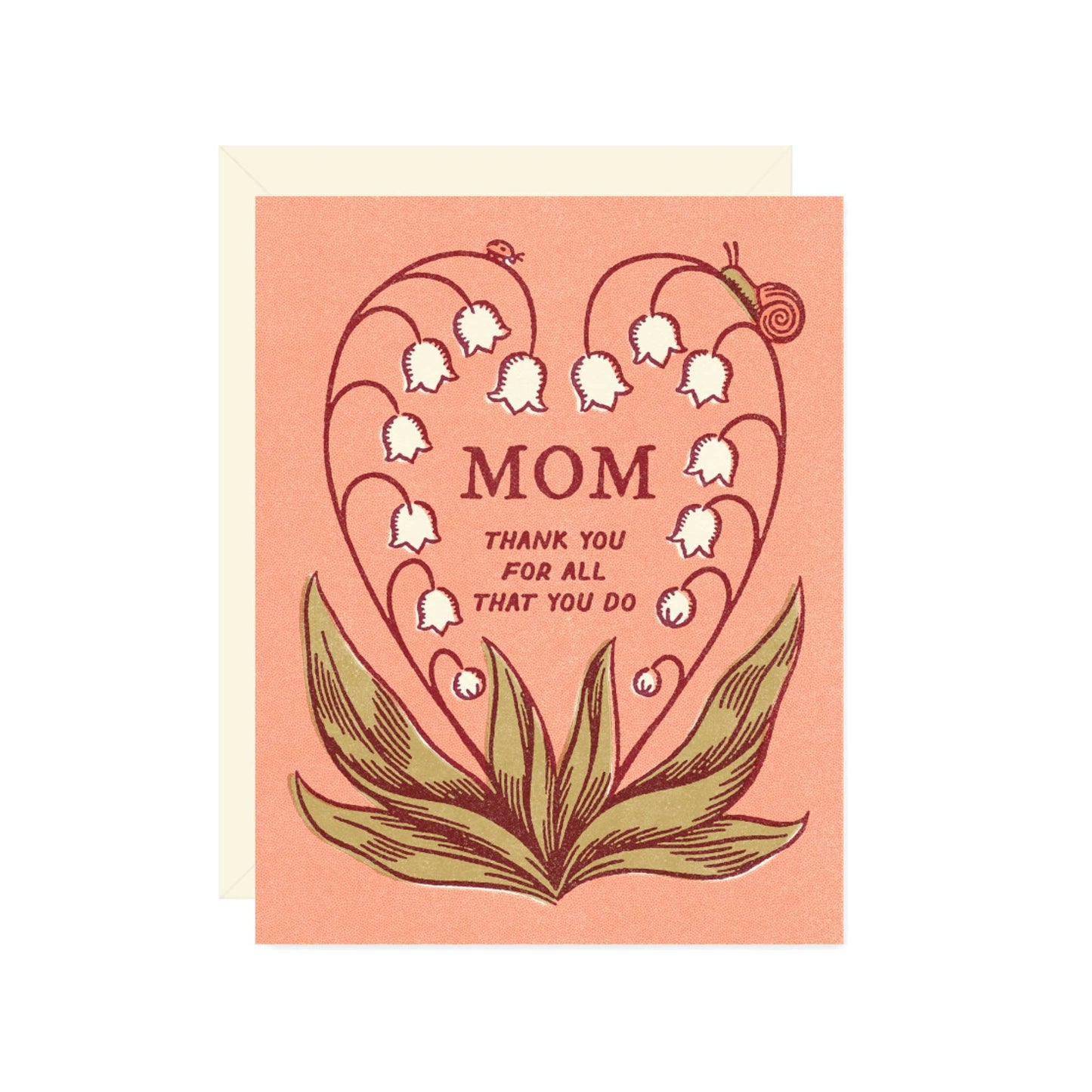 Lily of the Valley Mother’s Day Card
