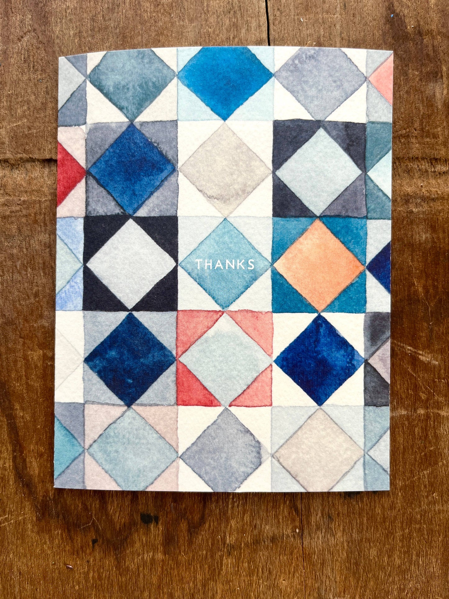 Thanks Quilted Card