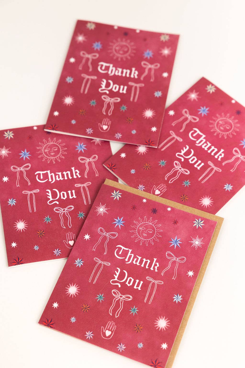 Celestial Thank You Card