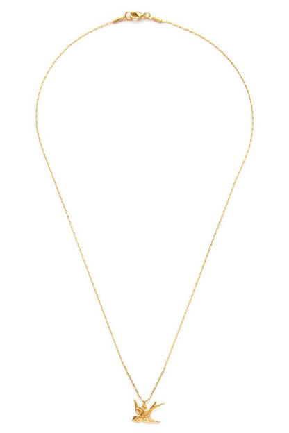 Tiny Swallow Bird Necklace