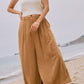 Washed Mocha Palazzo Pants