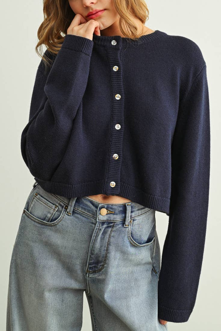 Everyday Cardigan | Navy