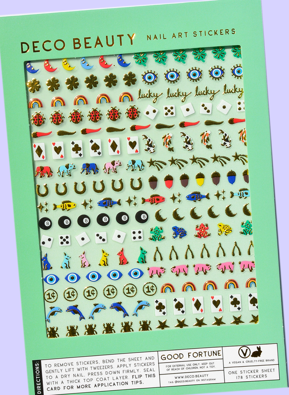 Nail Art Stickers | Good Fortune