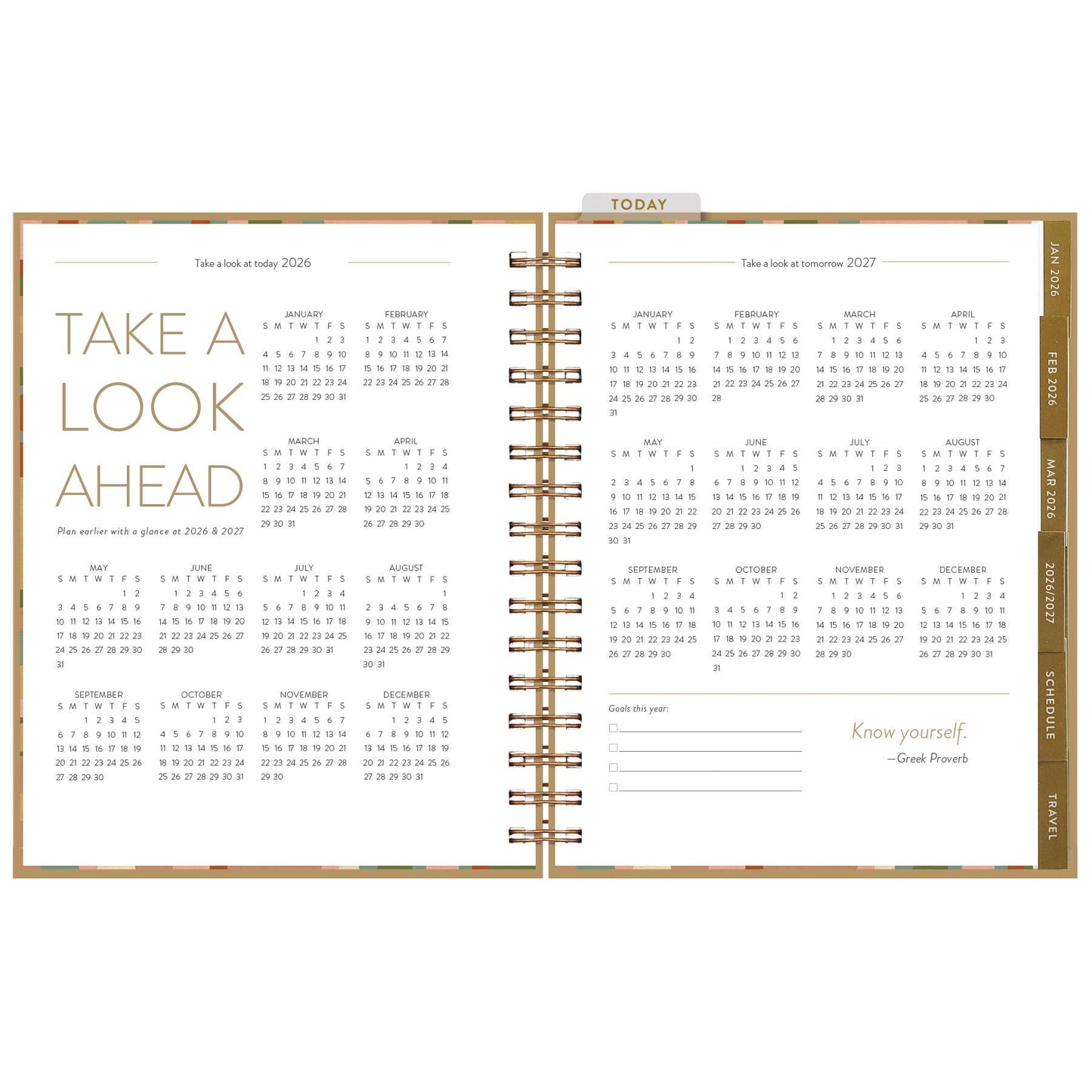 2026 Sweet Days Vase 12 Month Planner