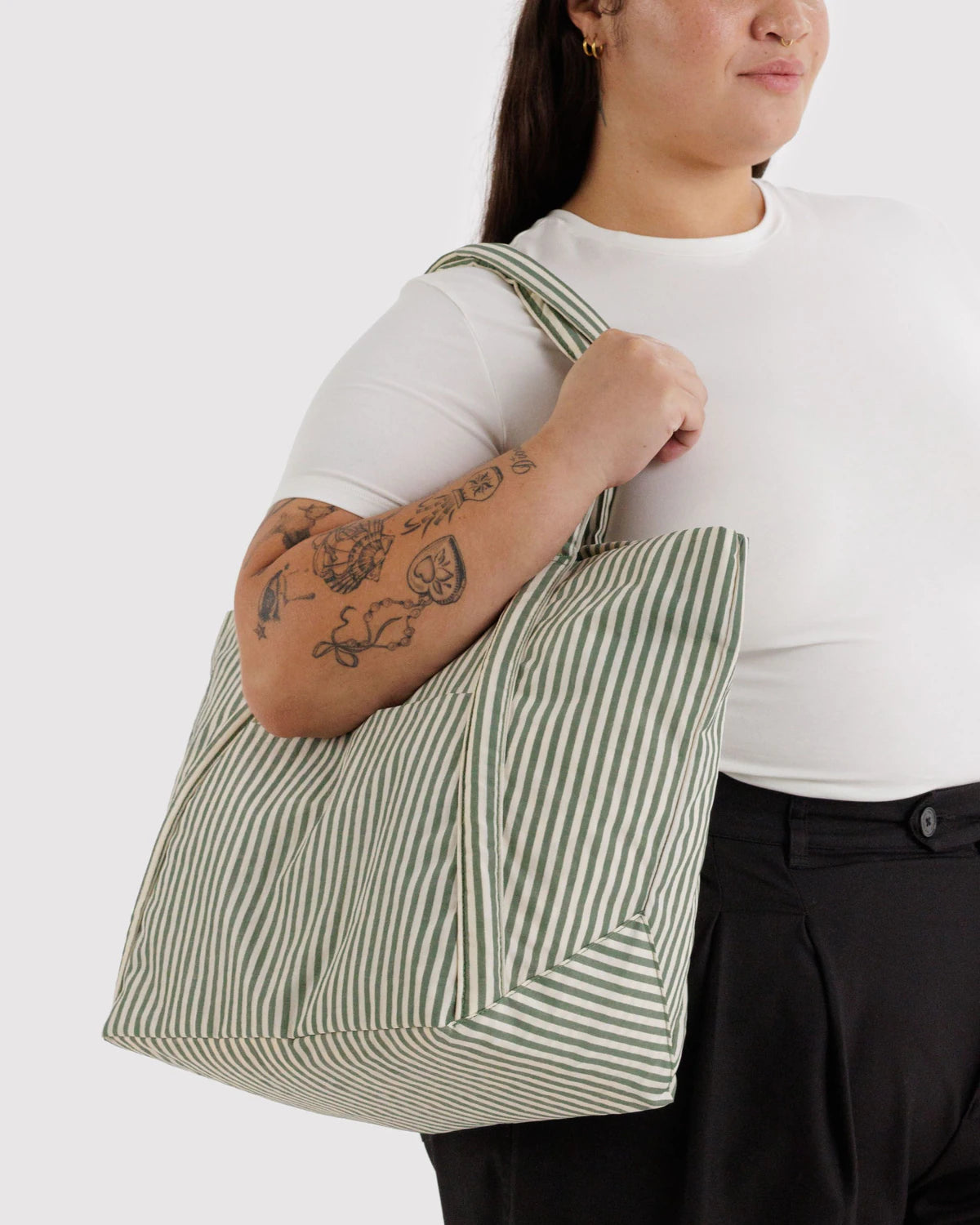 Cloud Bag | Sage Stripe