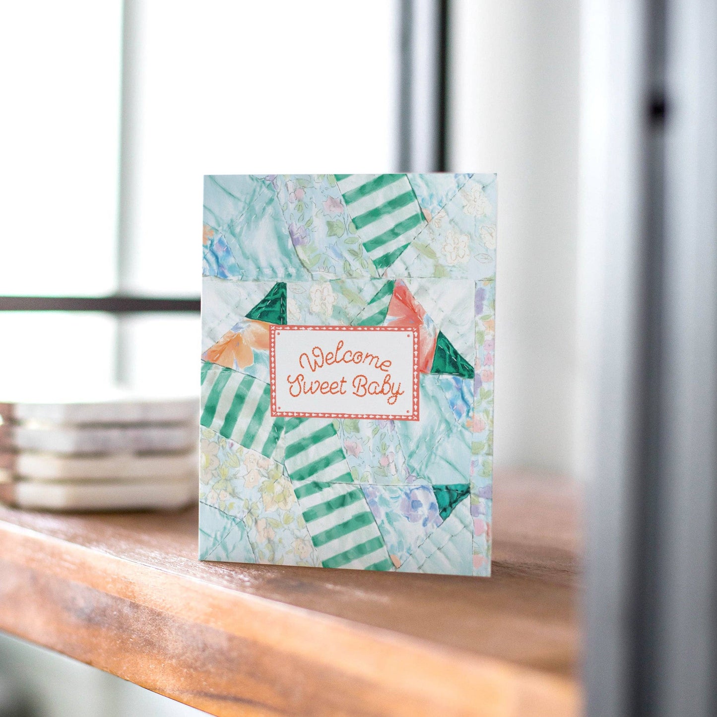 Quilt Baby Card