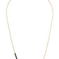Japanese Seed Bead Necklace | Black & Bone